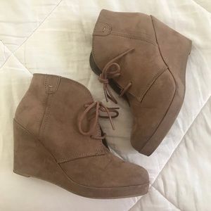 Wedge Booties